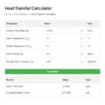 Heat Transfer Calculator