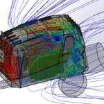 Optimizing Compressed Air Conveyor Cooling with Early-Stage CFD Analysis